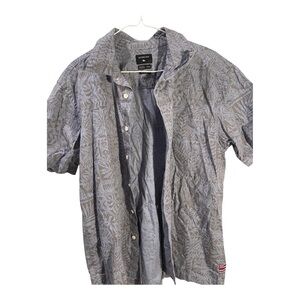 Quicksilver Short Sleeve Hawaiian Shirt